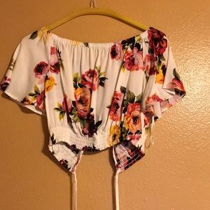 PacSun cropped blouse!